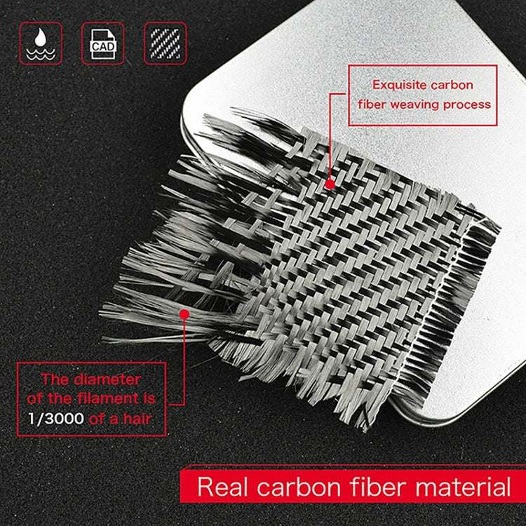 Car Carbon Fiber Central Control Left Stripe Decorative Sticker for Honda Tenth Generation Civic 2016-2019, Left Drive, Central Control Left Stripe