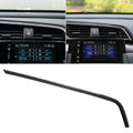 Car Carbon Fiber Central Control Air Outlet Upper Decorative Sticker for Honda Tenth Generation Civic 2016-2019, Left Drive, Central Control Air Outlet Upper