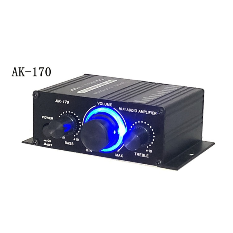 AK170 Car Mini HIFI Amplifier Audio DC 12V, AK170