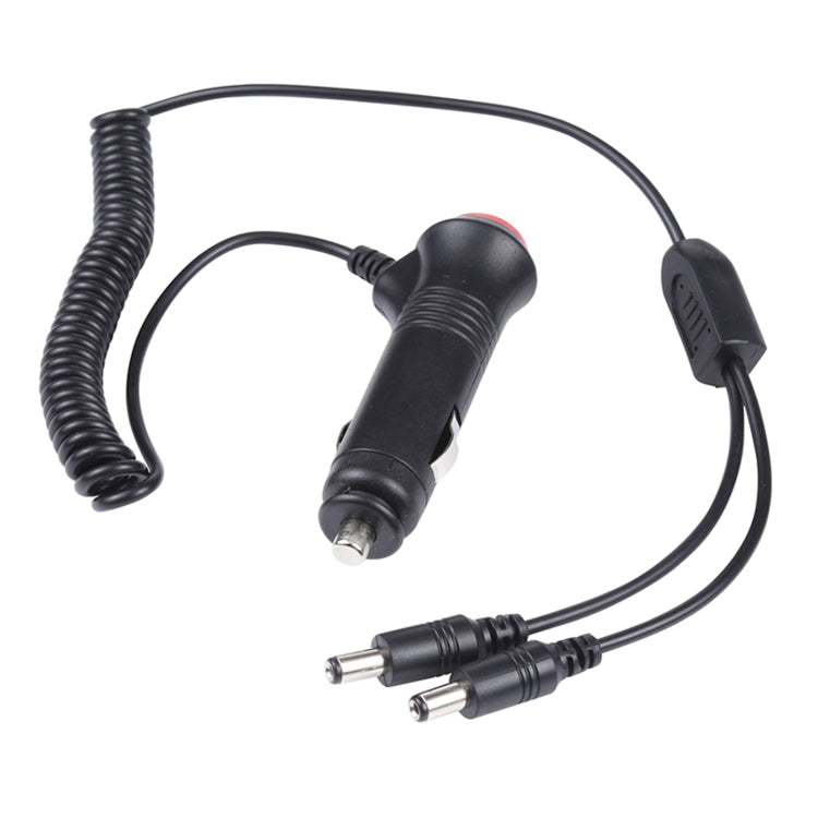 12-24V Car Cigarette Lighter Switch Plug to DC5.5x2.1mm Charger Spring Power Cable, Switch Plug