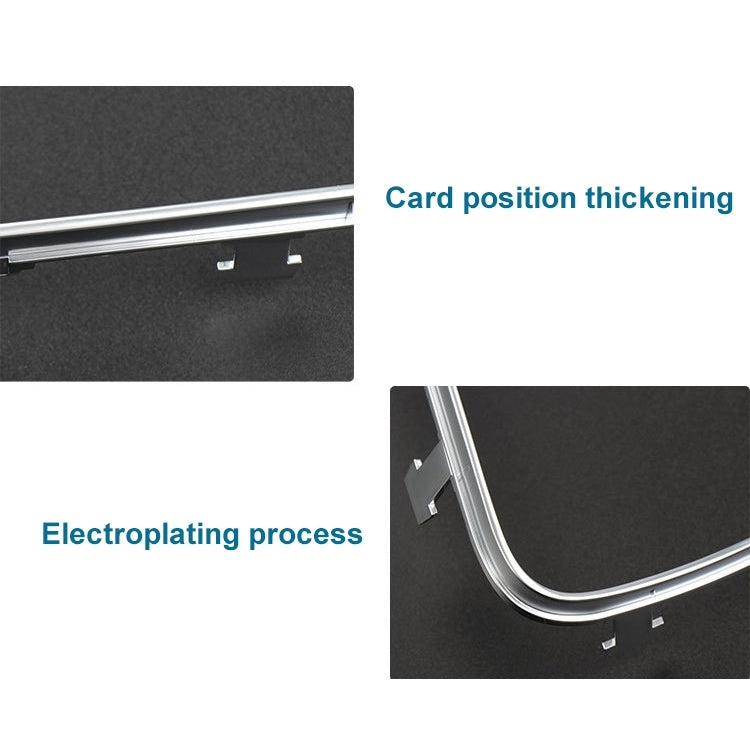 2056830900 Car Cup Holder Electroplating Trim Decorative Frame for Mercedes-Benz C Class W205, Cup Holder Electroplating Decorative Frame