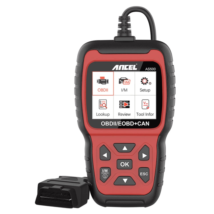 Ancel AS500 OBDII Scanner Engine Reader Car Diagnostics Tool, AS500