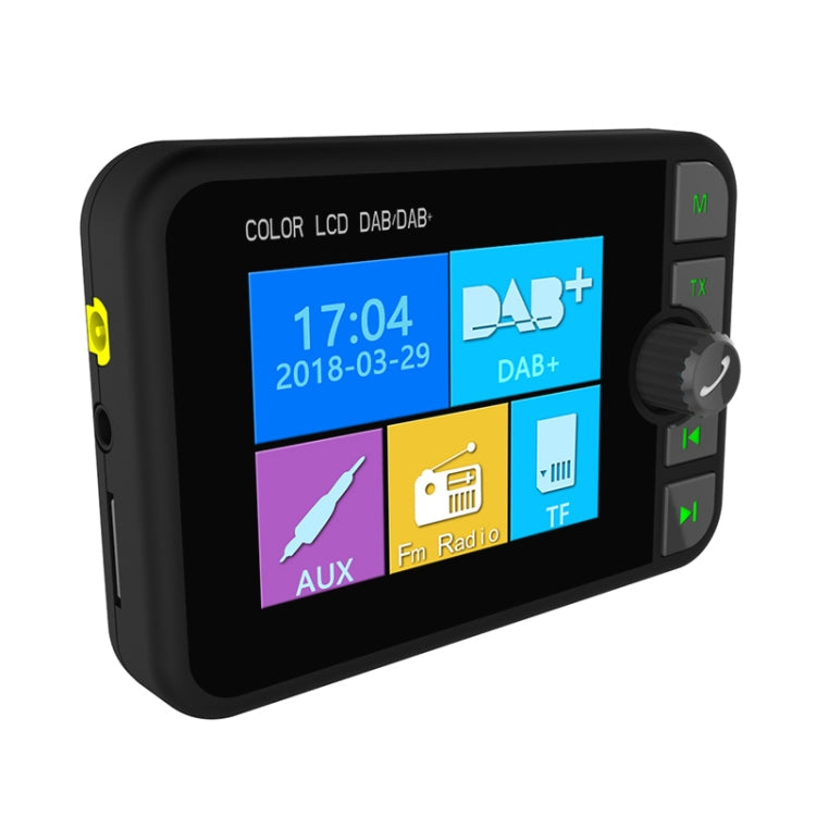 DAB-C6 Car DAB Digital Radio Receiver Bluetooth MP3 Player FM Transmitter, DAB-C6