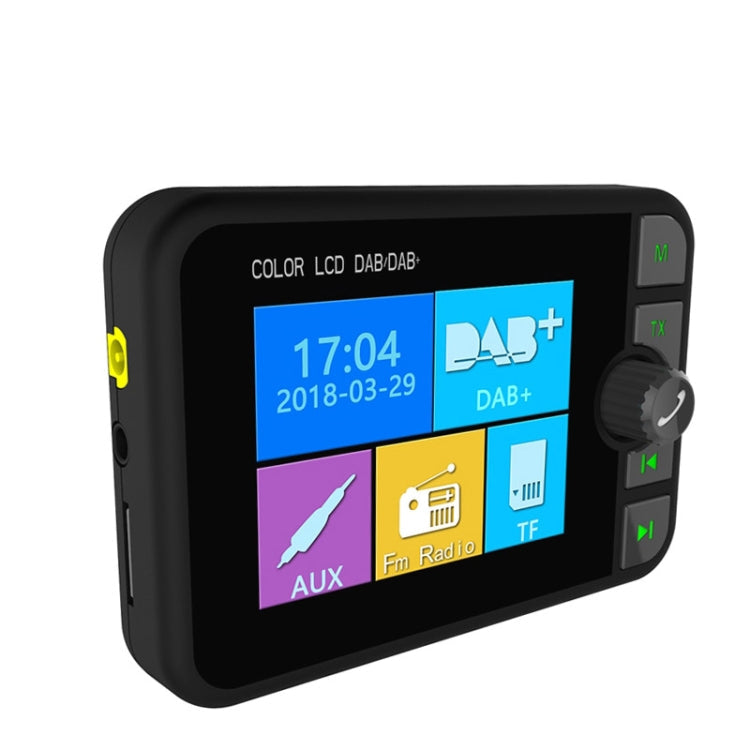 DAB-C6 Car DAB Digital Radio Receiver Bluetooth MP3 Player FM Transmitter, DAB-C6