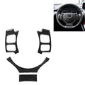 4 in 1 Car Carbon Fiber Steering Wheel Button Decorative Sticker for Lexus IS250 NX200 200t 300h, Left and Right Drive Universal, For Lexus IS250 NX200 200t 300h