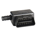 16PIN Car OBD 2 Male Connector OBD Plug + Case + SR, Male