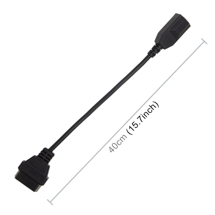 Car 3 Pin to 16 Pin OBD Cable for Honda, Cable Length: 40cm, 3 Pin to 16 Pin OBD Cable