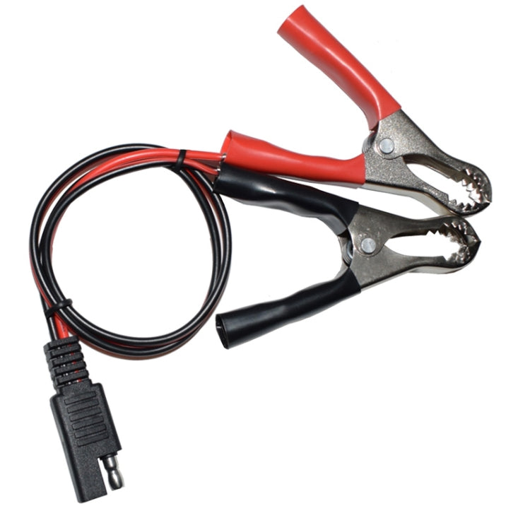SAE to Crocodile Clip Power Cord Motorcycle Battery Charging Cable, Length: 1m