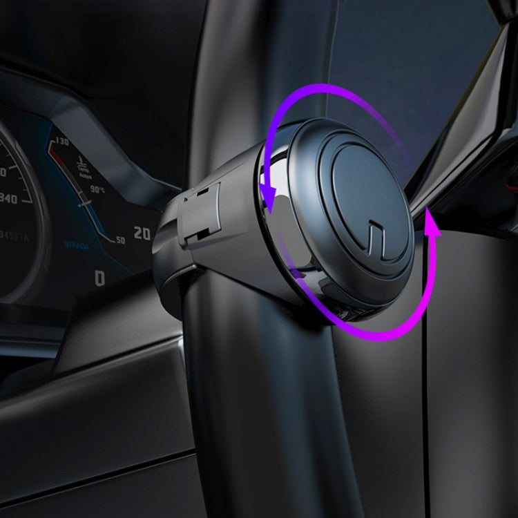 3R Car Universal Steering Wheel Spinner Knob Auxiliary Booster Aid Control Handle Auto Spinner Knob Ball, 3R-2251