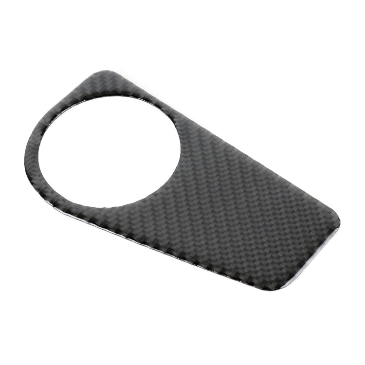 Car Carbon Fiber Headlight Switch Panel Decorative Sticker for Volkswagen Tiguan L 2019-2021, Low Configuration, Headlight Switch, Low Configuration