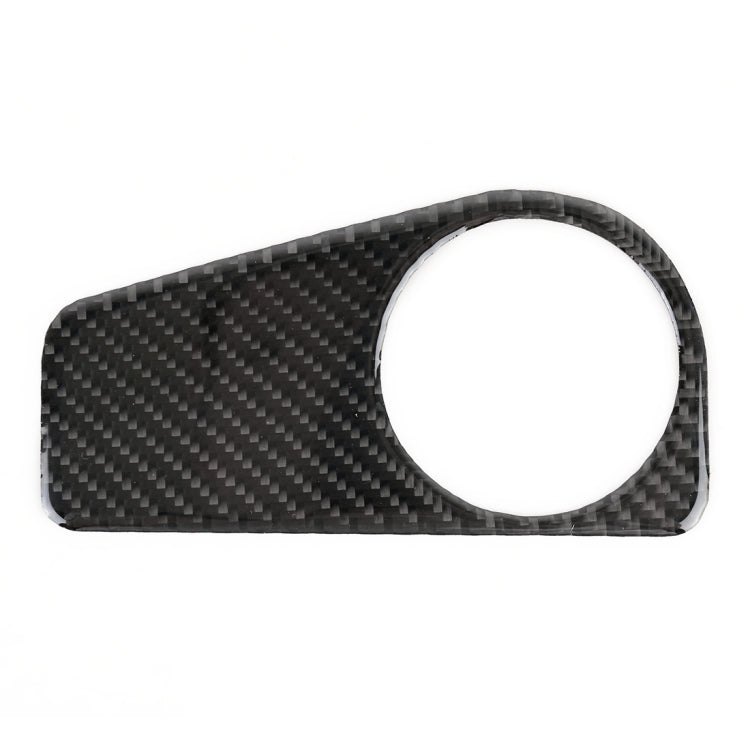 Car Carbon Fiber Headlight Switch Panel Decorative Sticker for Volkswagen Tiguan L 2019-2021, Low Configuration, Headlight Switch, Low Configuration