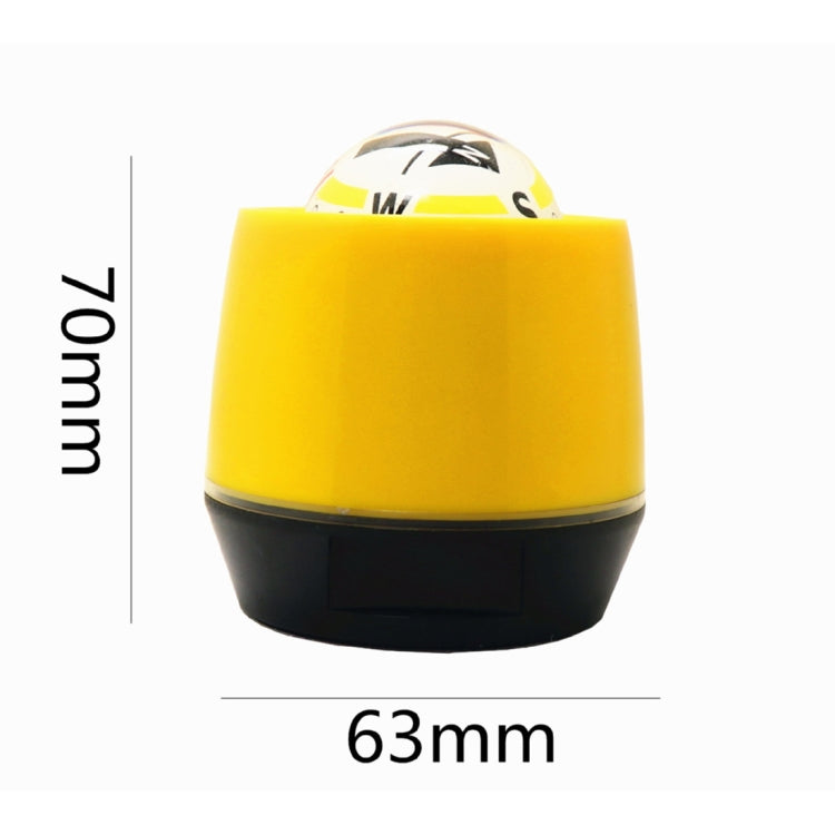 LC38A Car Portable Guidance Compass, Random Color Delivery, Car Guidance Compass