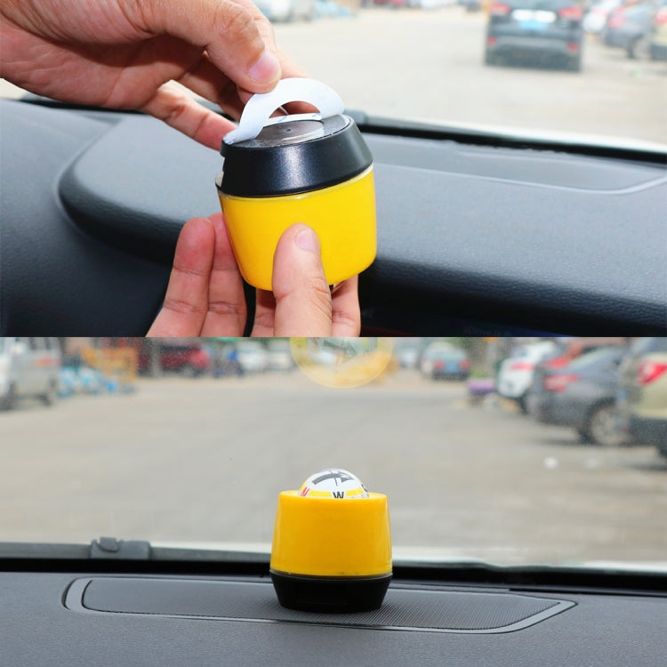 LC38A Car Portable Guidance Compass, Random Color Delivery, Car Guidance Compass