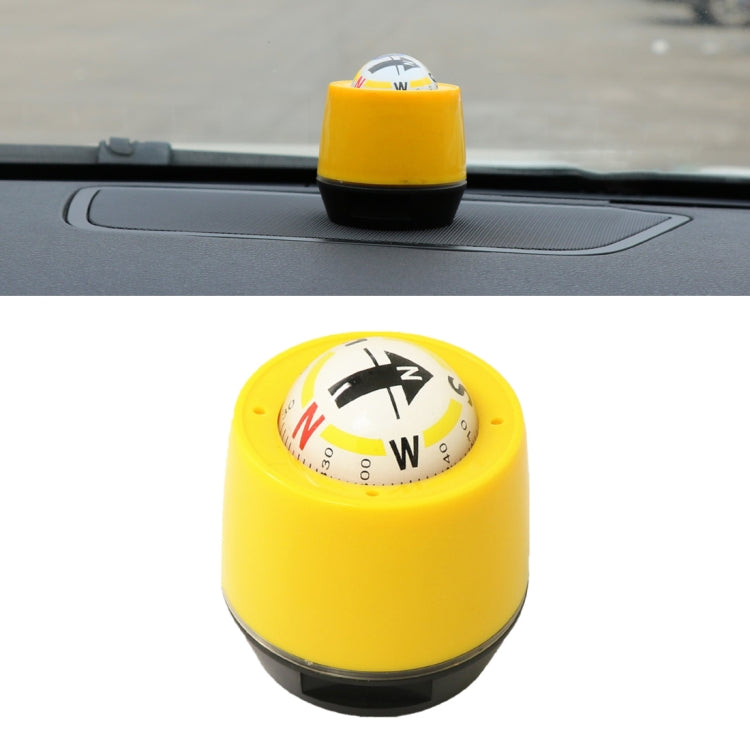 LC38A Car Portable Guidance Compass, Random Color Delivery, Car Guidance Compass