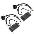 2 PCS 1156 / BAU15S DC12V 50W 6 Ohms Turn Signal / Reversing Light / Brake Light Split Dual Resistance Decoder, 1156 / BAU15S