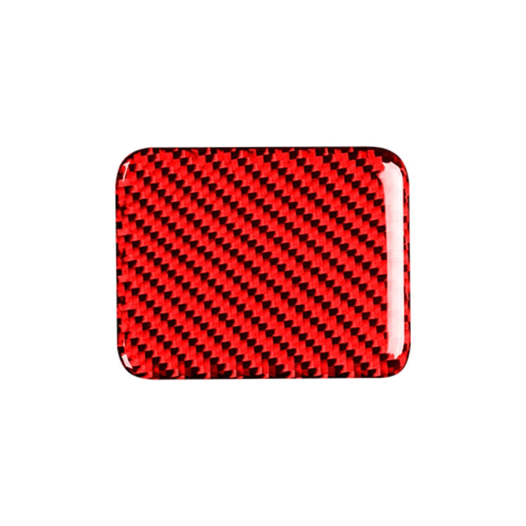 Car Carbon Fiber Seat Heating Panel Decorative Sticker for Subaru BRZ / Toyota 86 2013-2019, Left and Right Drive Universal without Hole, Seat Heating Panel