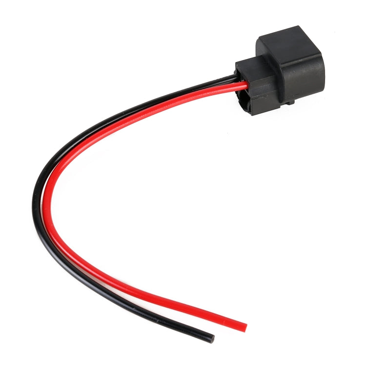 2 PCS H16 Bulb Holder Base Female Socket with Cable, H16