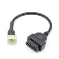 DELPHI Motorcycle OBD Female to 6PIN Connector Cable , 6PIN