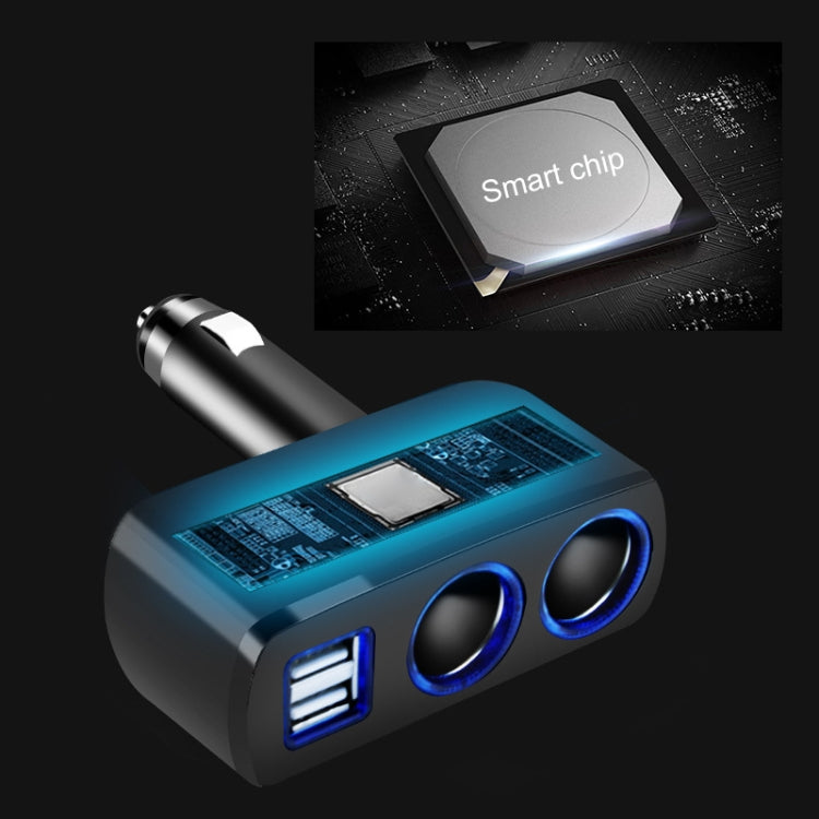 SHUNWEI SD-1918 80W 3.1A Car 2 in 1 Dual USB Charger, SD-1918, SD-1918 (Black)