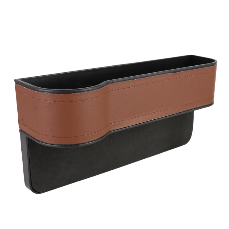 2 PCS Car Multi-functional Principal And Deputy Driver Seat Console Leather Box, Seat Console Leather Box (Beige), Seat Console Leather Box (Red), Seat Console Leather Box (Brown), Seat Console Leather Box (Black)