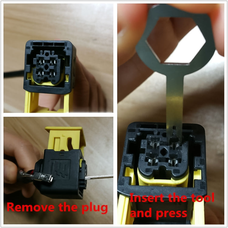 41 in 1 Car Plug Circuit Board Wire Harness Terminal Extraction Pick Connector Crimp Pin Back Needle Remove Tool, 41 in 1
