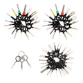 59 in 1 Car Plug Circuit Board Wire Harness Terminal Extraction Pick Connector Crimp Pin Back Needle Remove Tool, 59 in 1