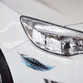 Feather Car Body Random Stickers, Pattern 5, Pattern 5