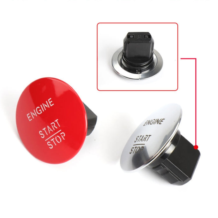 Car Keyless One-key Start Button Switch 2215450714 for Mercedes-Benz W164 / W205, Red