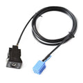 Car AUX Interface + Cable Wiring Harness for Mercedes-Benz Smart 450, For Mercedes-Benz Smart
