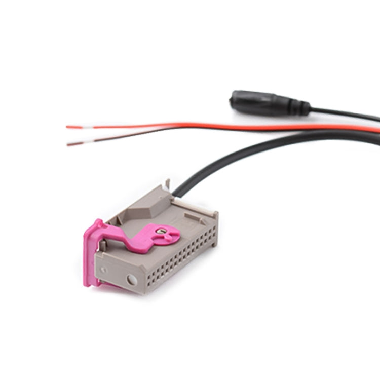 Car RNS-E 32PIN Bluetooth Music + MIC Call AUX Audio Cable for Audi A3 A4 A6 A8 TT R8, For Audi A3 A4