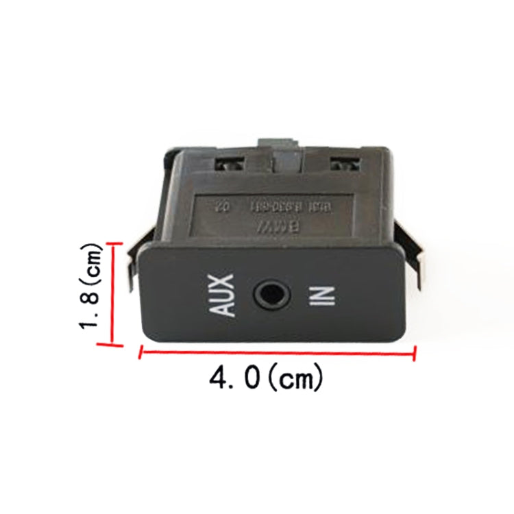 Car AUX Audio Interface for BMW X1 X3, For BMW X1 X3