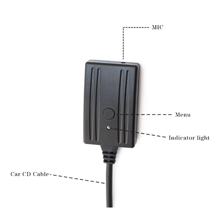 Bluetooth AUX Audio Cable Support Control Change Songs Function + MIC for Pioneer P99 P01 CD DVD, Audio Cable