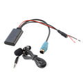 Car AUX Bluetooth Wireless Music Audio Cable + MIC Phone  for Alpine KCE-236B 9870/9872, For Alpine KCE-236B 9870/9872