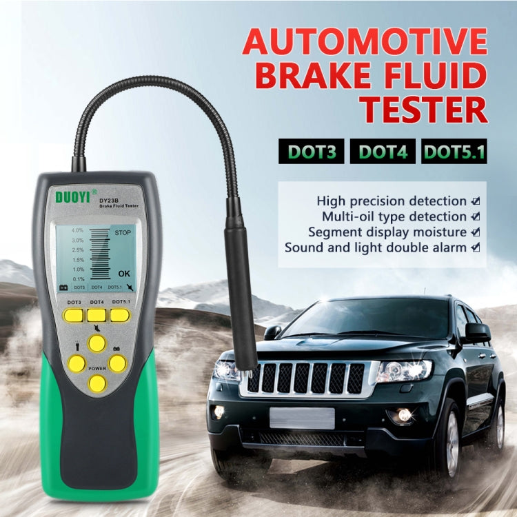 DUOYI DY23B Car Brake Fluid Detection Pen Moisture Tester, DY23B