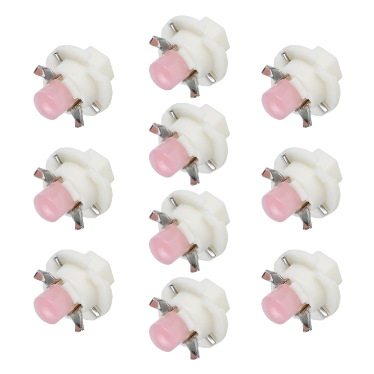 10 PCS B8.4 0.2W DC12V Wedge Instrument Panel COB LED Light Dashboard Gauge Cluster Indicator Lamp Bulb, B8.4 (Yellow Light), B8.4 (Ice Blue Light), B8.4 (Blue Light), B8.4 (Pink Light), B8.4 (Green Light), B8.4 (Red Light), B8.4 (White Light)