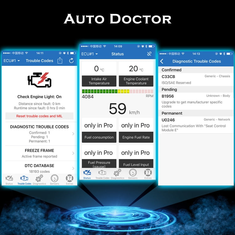 Mini Bluetooth 4.0 ELM327 OBD Car Fault Diagnostic Scanner, Bluetooth 4.0