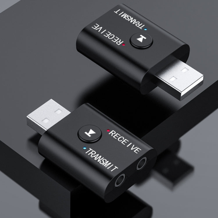M188 Car Bluetooth Transmitter Receiver with Microphone Support Hands-free Call, M188