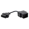 17Pin to 16Pin Car OBD2 Conversion Cable OBDII Diagnostic Adapter Cable for Toyota, For Toyota