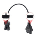 10Pin to 16Pin Car OBD2 Conversion Cable OBDII Diagnostic Adapter Cable for Opel, For Opel 10Pin