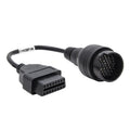 38Pin to 16Pin Truck OBD2 Conversion Cable OBDII Diagnostic Adapter Cable for Iveco, 38Pin to 16Pin for Iveco