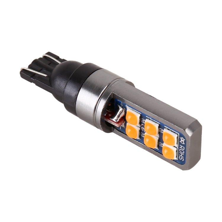 4 PCS T10 DC12V / 4W Car Clearance Light 12LEDs SMD-3030 Lamp Beads, 12LEDs SMD-3030 (White Light), 12LEDs SMD-3030 (Yellow Light), 12LEDs SMD-3030 (Ice Blue Light), 12LEDs SMD-3030 (Blue Light), 12LEDs SMD-3030 (Pink Light), 12LEDs SMD-3030 (Green Lig...