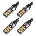 4 PCS T10 DC12V / 4W Car Clearance Light 12LEDs SMD-3030 Lamp Beads, 12LEDs SMD-3030 (White Light), 12LEDs SMD-3030 (Yellow Light), 12LEDs SMD-3030 (Ice Blue Light), 12LEDs SMD-3030 (Blue Light), 12LEDs SMD-3030 (Pink Light), 12LEDs SMD-3030 (Green Lig...