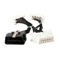 ELM327 OBD2 16Pin Male to 3 Female Car Diagnostic Cable, 16Pin Male to 3 Female