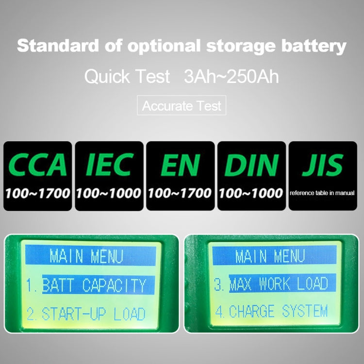 DUOYI DY219A Car 12V / 24V Digital Battery Analyzer Fault Diagnostic Device, DY219A