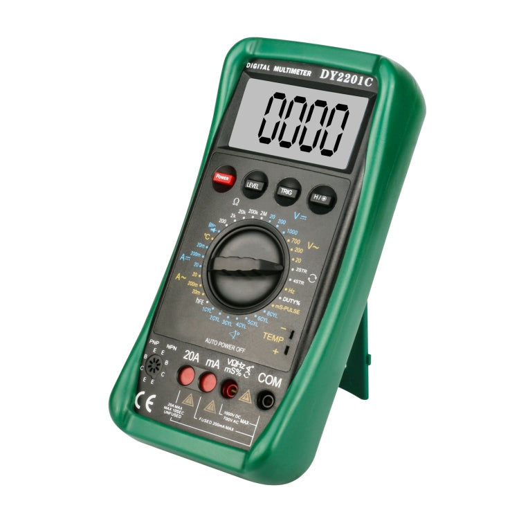 DUOYI DY2201C Car High-precision Digital Multi-function Maintenance Automatic Universal Meter, DY2201C
