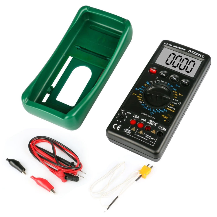 DUOYI DY2201C Car High-precision Digital Multi-function Maintenance Automatic Universal Meter, DY2201C