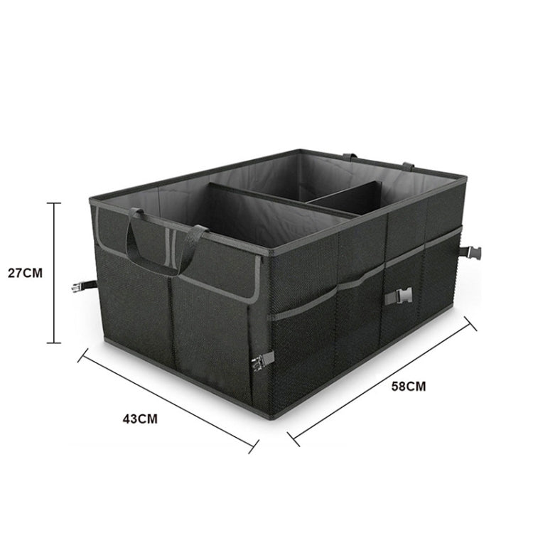 Car Trunk Foldable Storage Box, Size: 58 x 43 x 27cm, 58 x 43 x 27cm