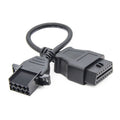 8Pin to 16Pin Car OBD2 Conversion Cable OBDII Diagnostic Adapter Cable for Volvo, For Volvo 8 Pin to 16 Pin