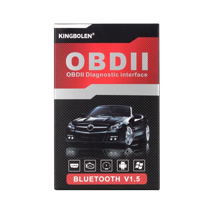 OBD II ELM327 Car Fault Diagnostic Tool V1.5PIC25K80 Chip, Bluetooth V1.5