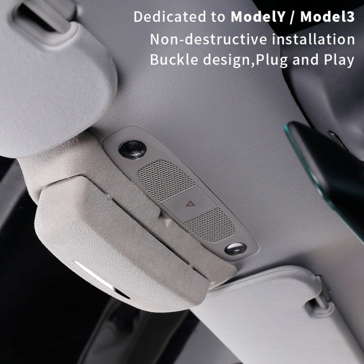 Car Ordinary Version Sunglasses Storage Box for Tesla Model 3 2019-2023, Ordinary Version for Tesla Model 3